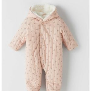 Zara infant snowsuit